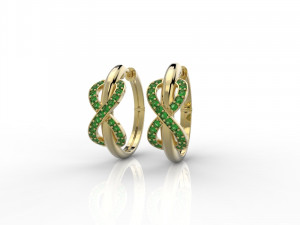 earring 324 jewelry 3D Baskı Modeli
