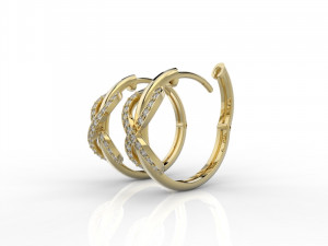 earring 324 jewelry 3D Baskı Modeli
