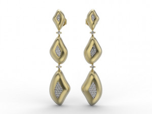 earring 350 jewelry 3D Print Model