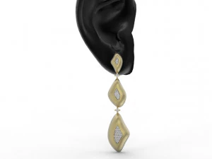 earring 350 jewelry 3D Print Model