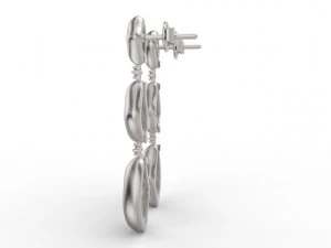 earring 350 jewelry 3D Print Model
