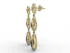 earring 350 jewelry 3D Print Model