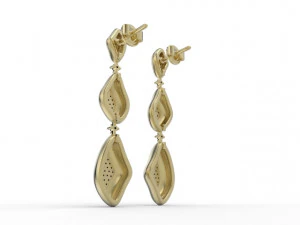 earring 350 jewelry 3D Print Model