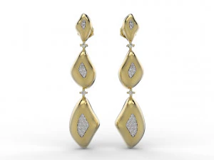 earring 350 jewelry 3D Print Model