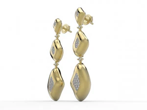 earring 350 jewelry 3D Print Model
