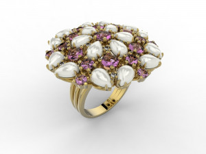 ring 001 jewelry 3D प्रिंट मॉडल