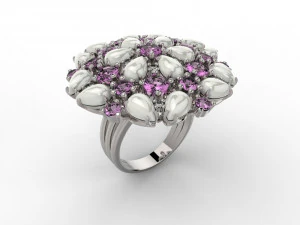 ring 001 jewelry 3D Print Model