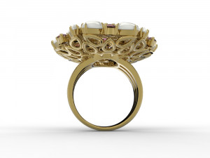 ring 001 jewelry 3D प्रिंट मॉडल