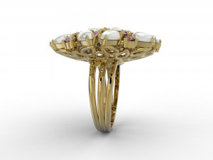 ring 001 jewelry 3D प्रिंट मॉडल