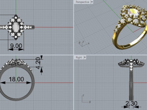 set 342 jewelry 3Dプリントモデル