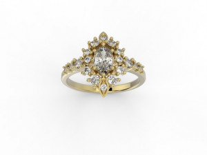 ring 366 jewelry 3D प्रिंट मॉडल