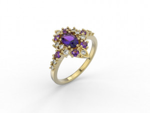 ring 366 jewelry 3D प्रिंट मॉडल
