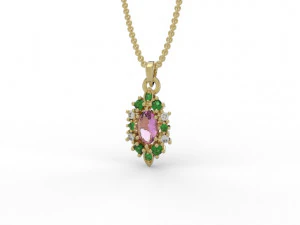 pendant 367 jewelry 3D Print Model