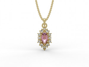 pendant 367 jewelry 3D Print Model