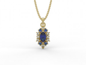 pendant 367 jewelry 3D Print Model