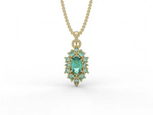 pendant 367 jewelry 3D Print Model