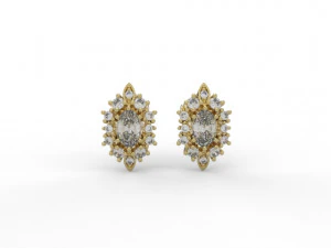 earring 368 jewelry 3D Print Model