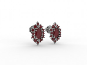earring 368 jewelry Modello di stampa 3D