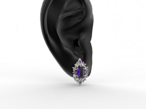 earring 368 jewelry Modello di stampa 3D