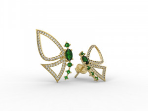 earring 332 jewelry Modèle 3D