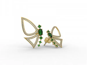 耳环 332 首饰 3D 模型