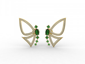 earring 332 jewelry 3D Model