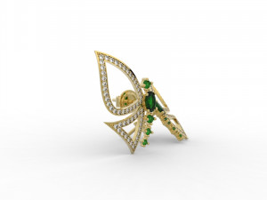 earring 332 jewelry 3D Model