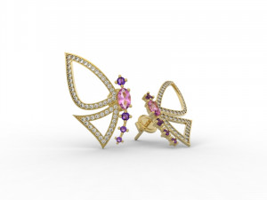 earring 332 jewelry 3D Model