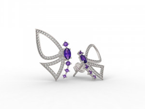 earring 332 jewelry 3D Model
