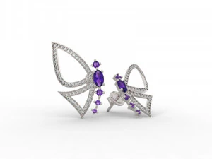 earring 332 jewelry 3D Model