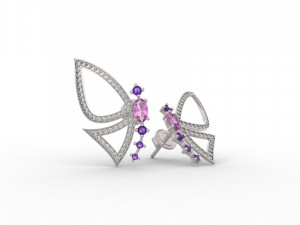 earring 332 jewelry 3D Model
