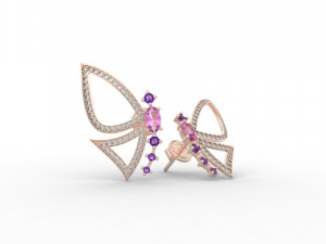 earring 332 jewelry 3D Model