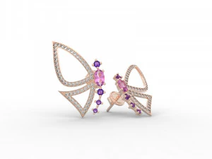 earring 332 jewelry 3D Model