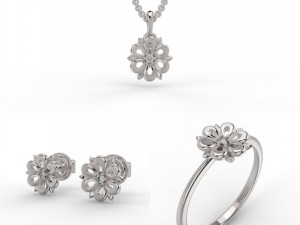 set 362 jewelry 3D Print Model