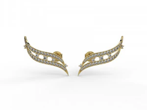 Ohrring 356 Schmuck 3D Druckmodell