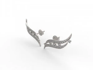 earring 356 jewelry 3D Print Model