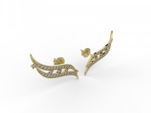 earring 356 jewelry 3D 프린트 모델