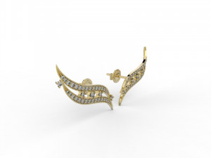 earring 356 jewelry 3D 프린트 모델