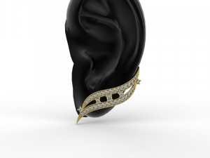earring 356 jewelry 3D 프린트 모델
