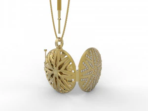 kolye 355 takı 3D Baskı Modeli