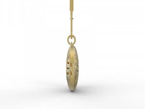 kolye 355 takı 3D Baskı Modeli