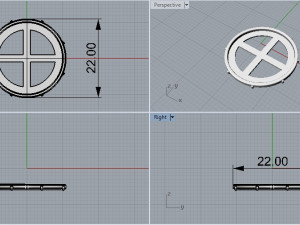 pendant 355 jewelry 3D 프린트 모델