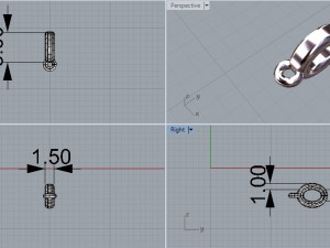 pendant 355 jewelry 3D 프린트 모델