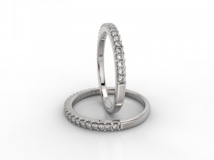 ring 343 jewelry Modelo de Impressão 3D