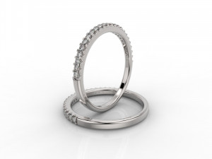 ring 343 jewelry Modelo de Impressão 3D