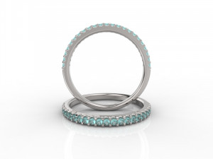 ring 343 jewelry Modelo de Impressão 3D