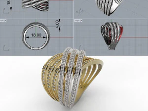 ring 330 jewelry 3D Print Model