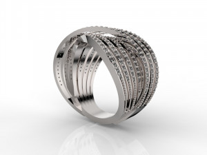 ring 330 jewelry Model do druku 3D