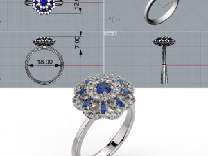 ring 312 jewelry Modelo de impresión 3D
