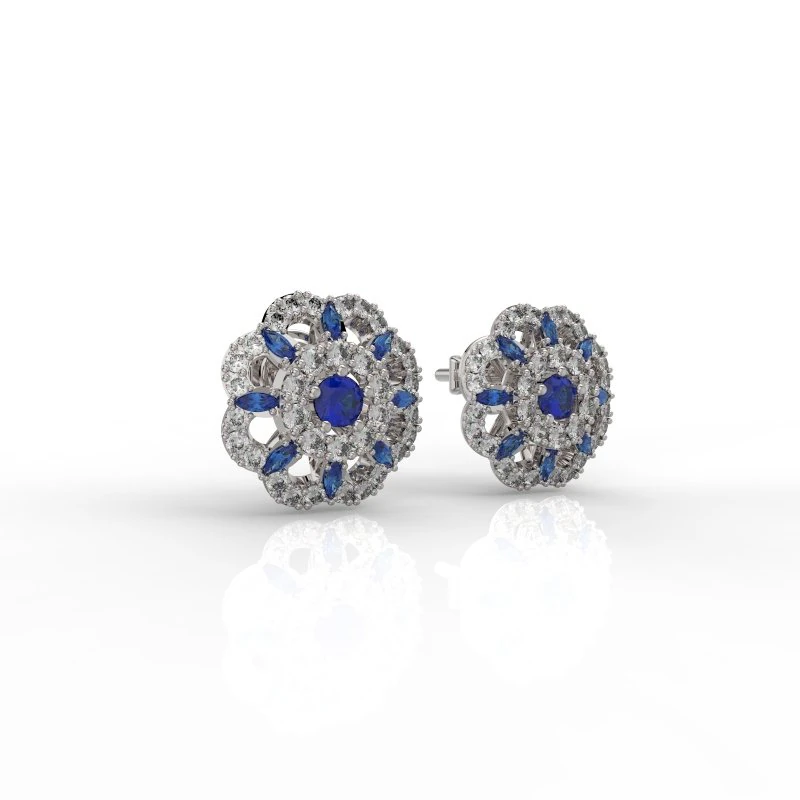 earring 313 jewelry 3D Print Model .c4d .max .obj .3ds .fbx .stl .blend 